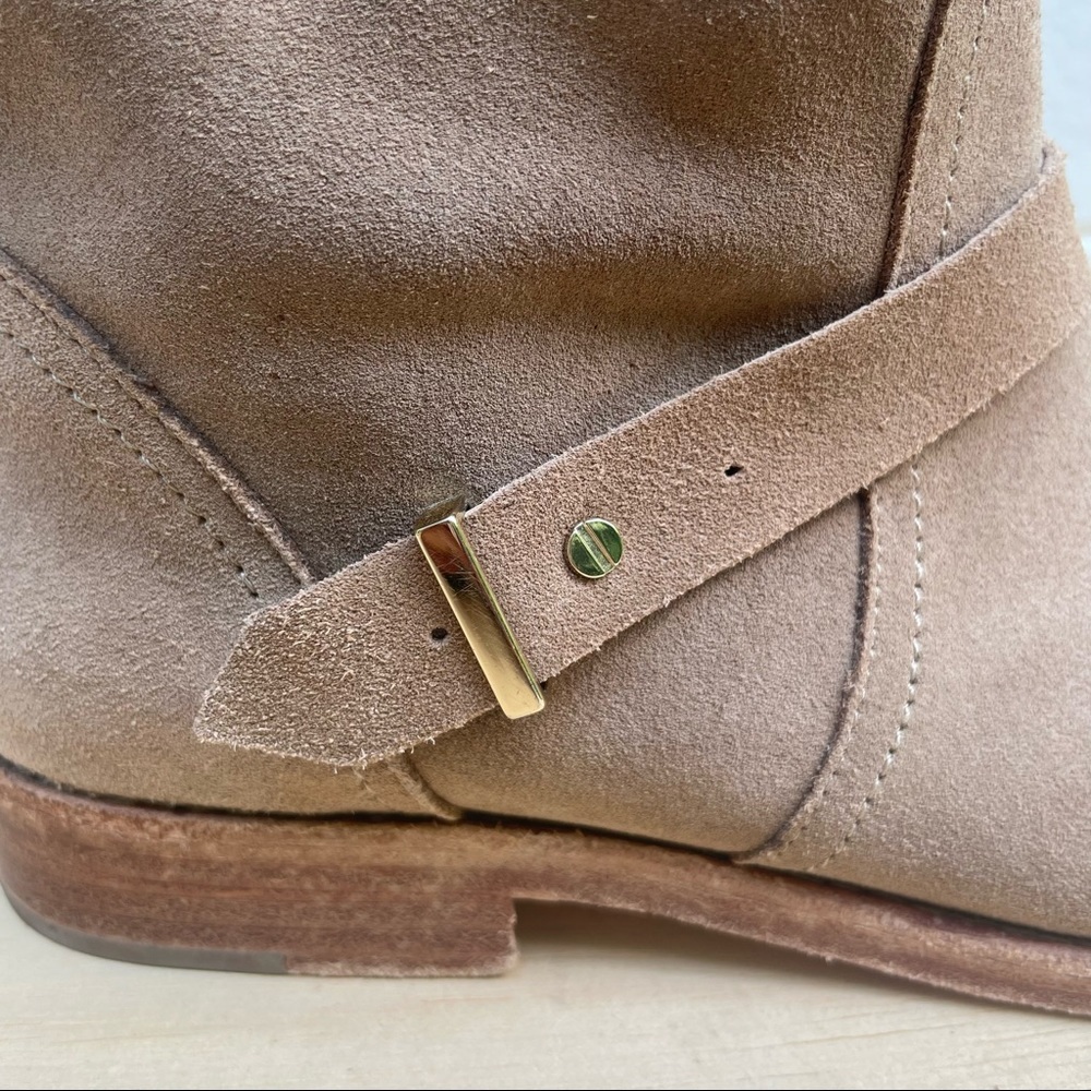 Joie Hoxton Cement Suede moto boots 38.5 - Picture 12 of 16